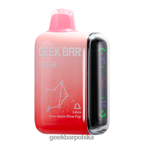 Geek Bar Pulse 50 mg pop z kwaśnymi jabłkami V42H6 - Geek Bar Warszawa
