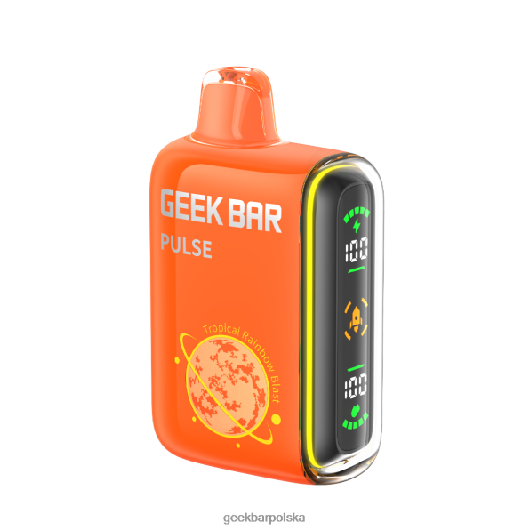 Geek Bar Pulse Jednorazowy waporyzator za 15 tys podmuch tropikalnej tęczy V42H65 - Geek Bar Polska
