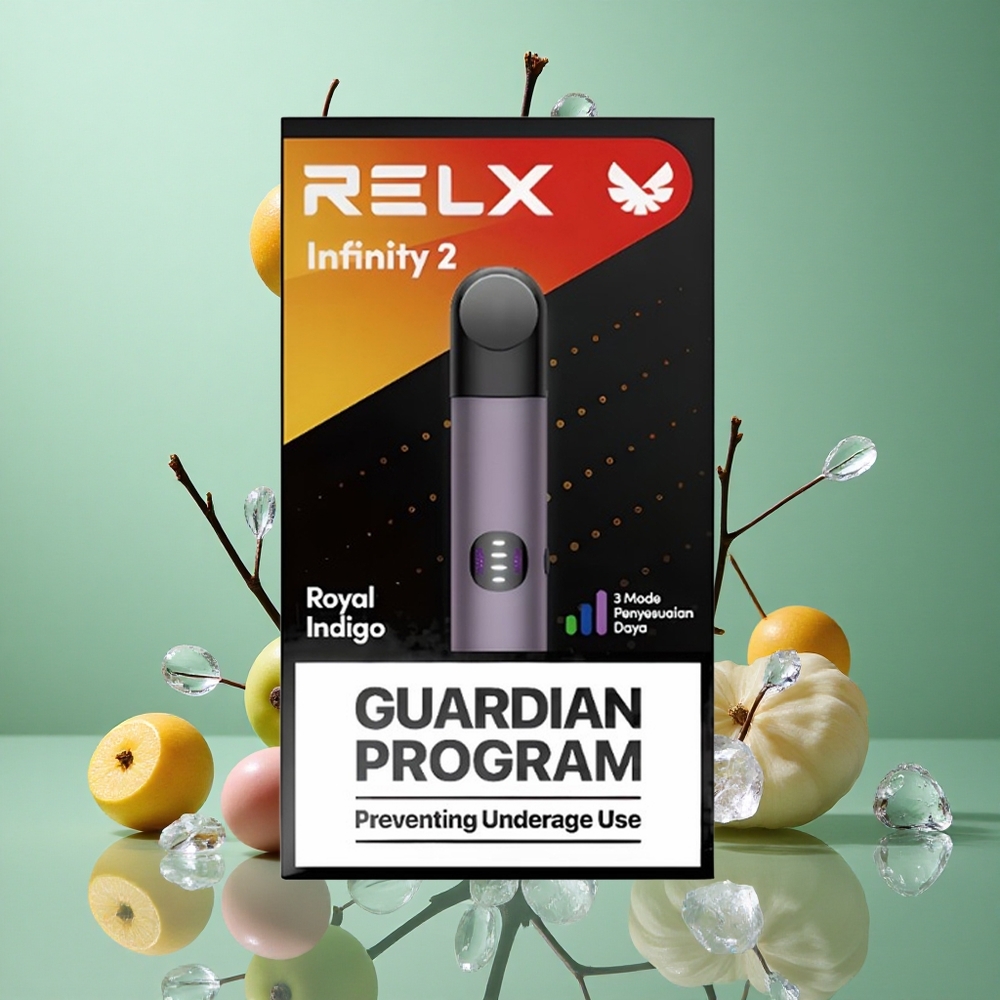 RELX Infinity 2 650 zaciągnięć Royalny Indygo Poland vape Smukły Metalowy