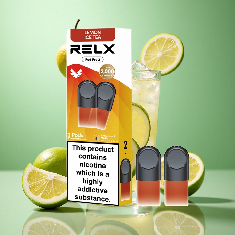 RELX Pod Pro 2 600 zaciągnięć Herbata-Cytryna Mrożona Herbata Poland vape 1,9ml
