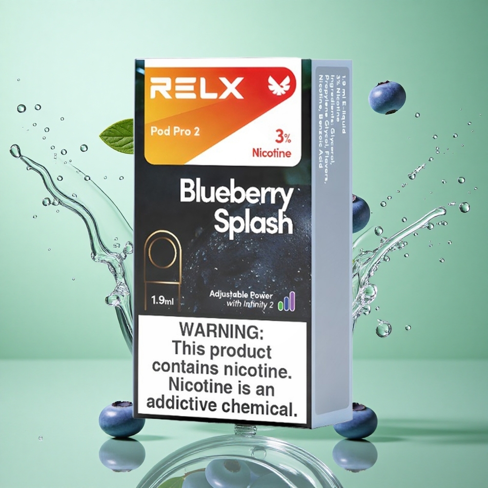 RELX Pod Pro 2 600 zaciągnięć Jagodowy Smak Poland vape 1.9ml 3% nikotyny