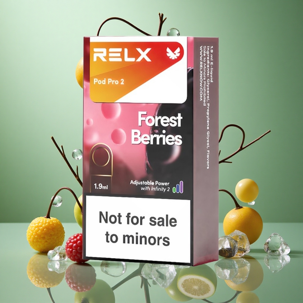 RELX Pod Pro 2 600 zaciągnięć Leśne Owoce Poland vape 1.9ml 0% Nikotyny