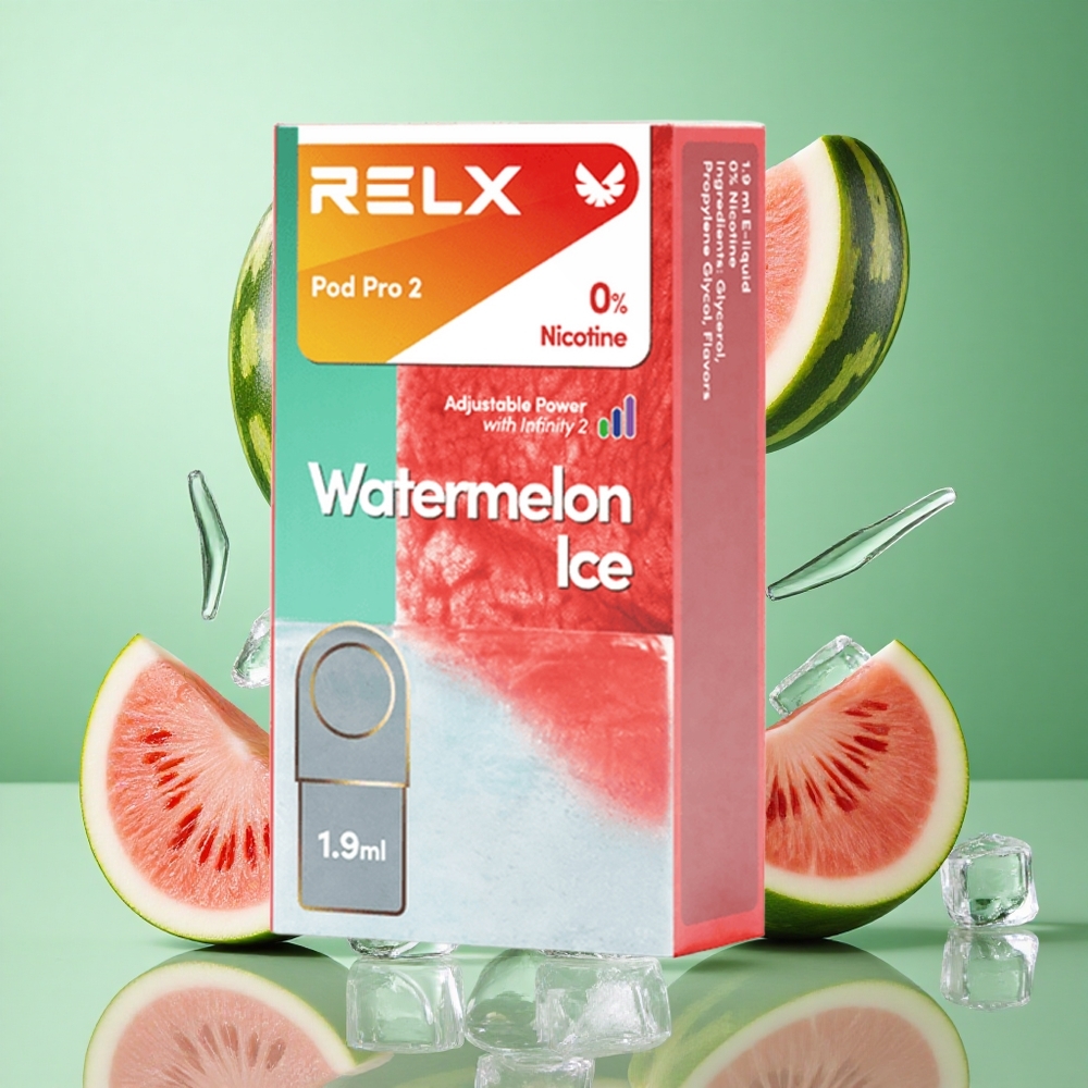 RELX Pod Pro 2 600 zaciągnięć Watermelon Ice Poland vape 1.9ml