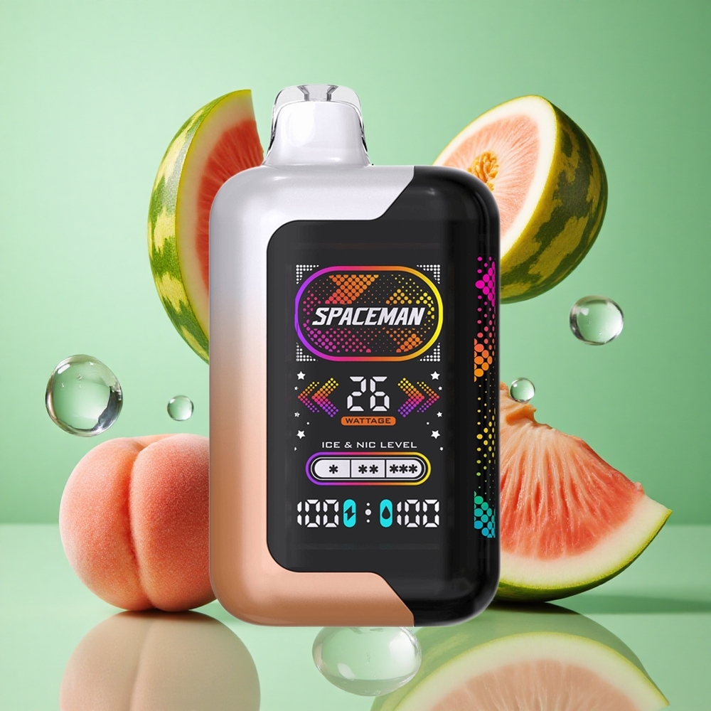 SMOK SPACEMAN SP40000 Soczysta Brzoskwinia Arbuz Poland vape 20ml 1000mAh